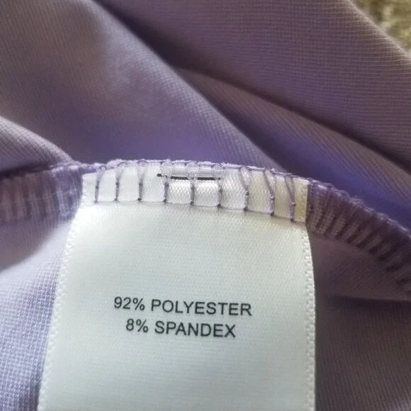 Peter Millar Summer Comfort Polo Shirt Light Purple Color Men's Size XXL - Picture 7 of 8